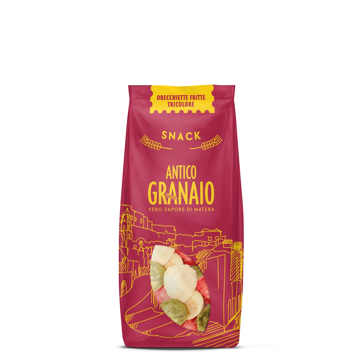 Tricolore Fried Orecchiette